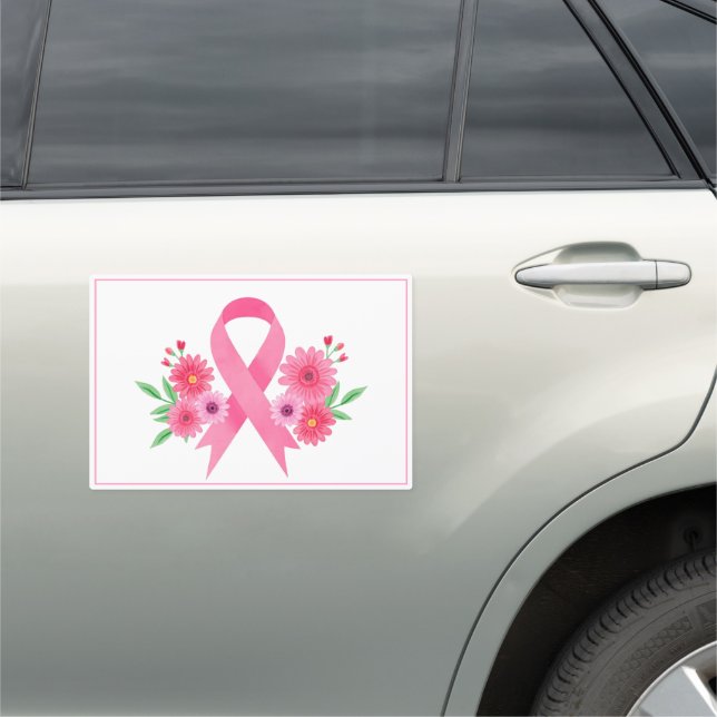 Breast Cancer Awareness Car Magnet (In Situ)