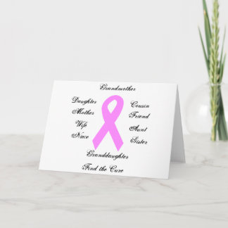 Breast Cancer Awareness Cards