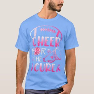 Breast Cancer Awareness Cheer For The Cure  T-Shirt