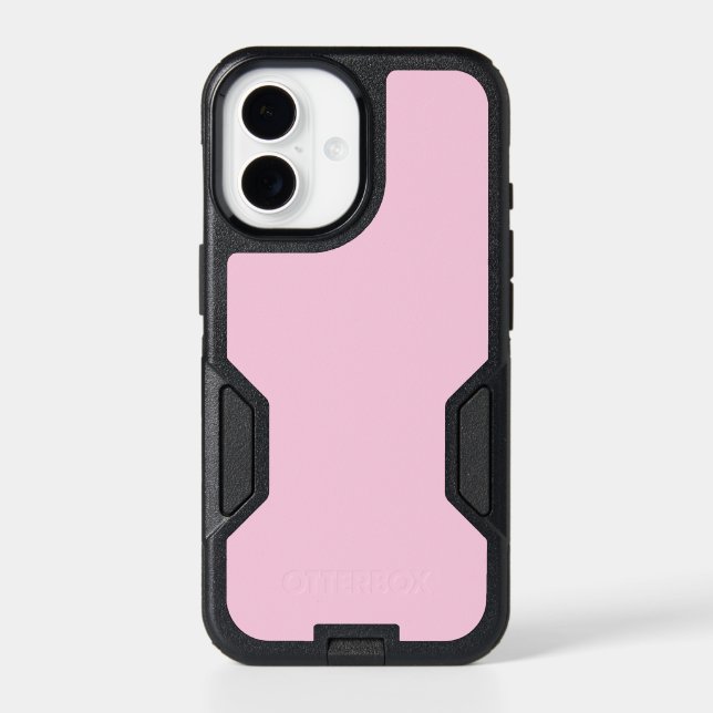 Breast cancer awareness clear light pink girly otterbox iPhone case (Back)