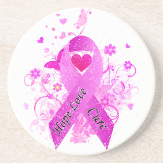 Breast Cancer Awareness Coaster