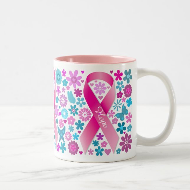Breast Cancer Awareness Coffee Mug (Right)