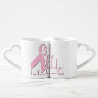 Breast Cancer Awareness Coffee Mug Set