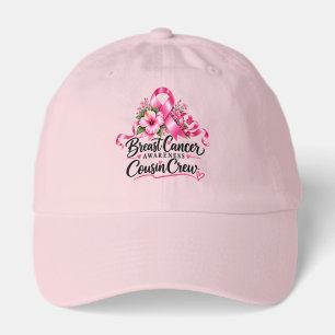 Breast Cancer Awareness Cousin Crew Hat