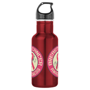 Breast Cancer Awareness custom Stainless Steel Water Bottle