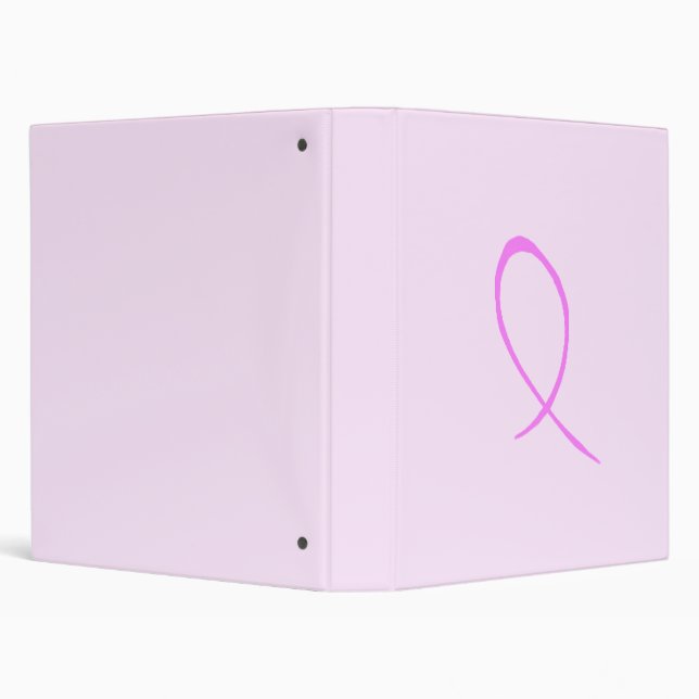 Breast Cancer Awareness Customizable Binder (Background)