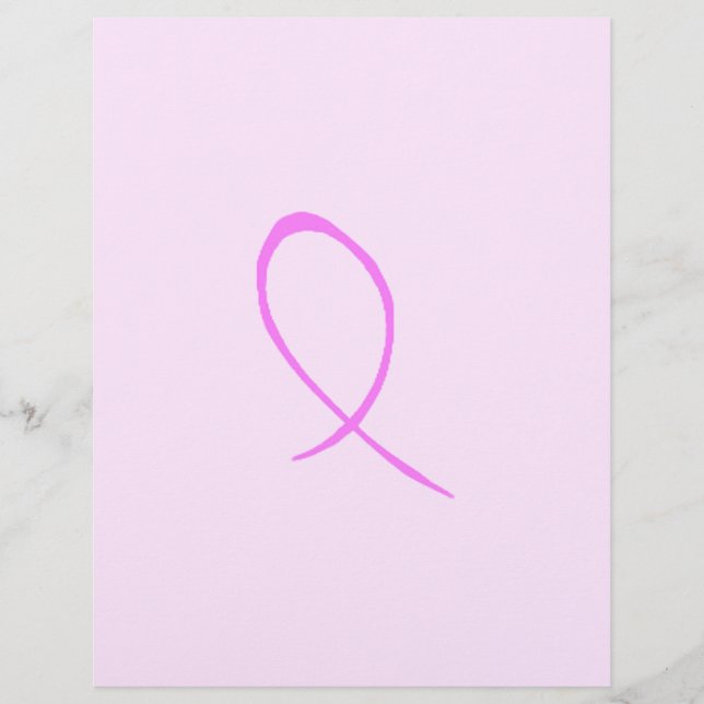 Breast Cancer Awareness Customizable Flyer (Front)