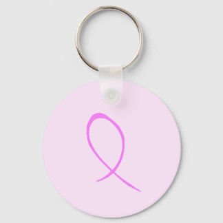 Breast Cancer Awareness Customizable Keychain
