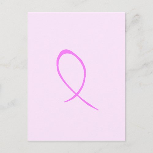 Breast Cancer Awareness Customizable Postcard