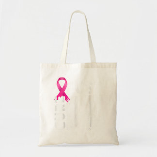 Breast cancer awareness cute women's just cure it tote bag
