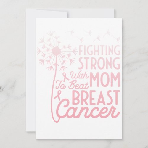 Breast Cancer Awareness Daughter Support Mom