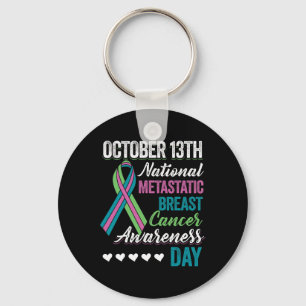 Breast Cancer Awareness Day October 13th  Keychain