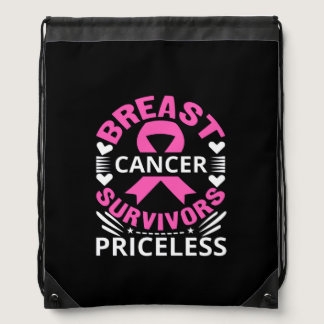 breast-cancer-awareness-design drawstring bag