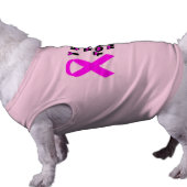 Breast Cancer Awareness Dog Tee (Side)