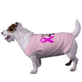 Breast Cancer Awareness Dog Tee (Side)