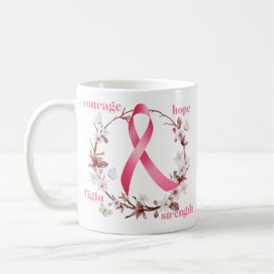 Breast Cancer Awareness Encouragement Mug