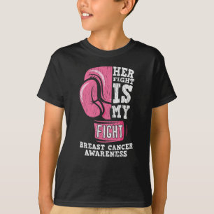 Breast Cancer Awareness Family Friends Support T-Shirt