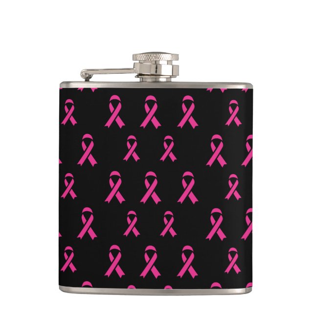 Breast Cancer Awareness Flask (Front)