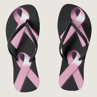 Breast Cancer Awareness Flip Flops