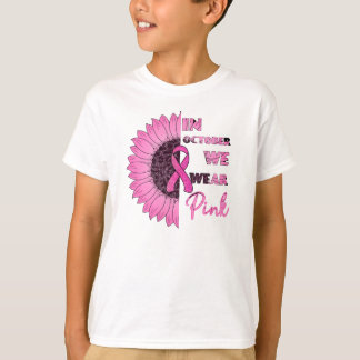 Breast Cancer Awareness Flower, Cancer Survivor T-Shirt