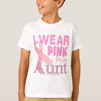 Breast Cancer Awareness for Aunt T-Shirt