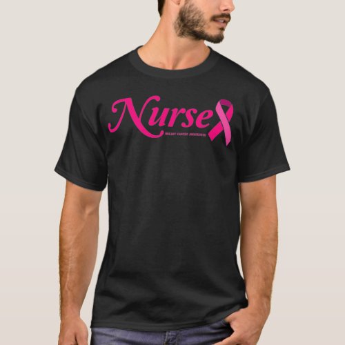 Breast Cancer Awareness for Nurses Premium  T_Shirt