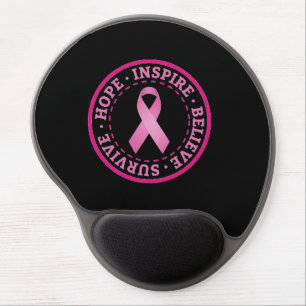 Breast Cancer Awareness Gel Mouse Pad