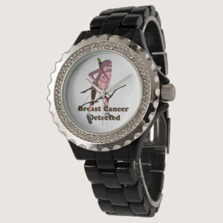Breast Cancer Awareness Gift - Support Hope & Love Watch