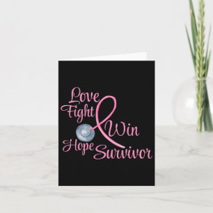 Breast Cancer Awareness Gifts For Women Friends Mo Card