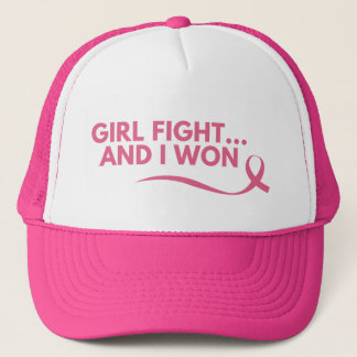 Breast Cancer Awareness, Girl Fight...And I Won Trucker Hat