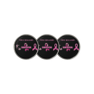 Breast Cancer Awareness Golf Ball Marker