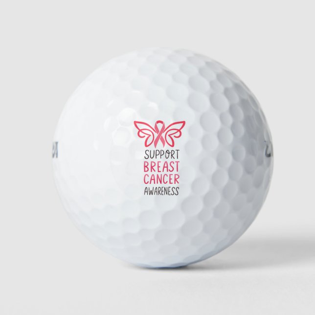 Breast Cancer Awareness  Golf Balls (Front)