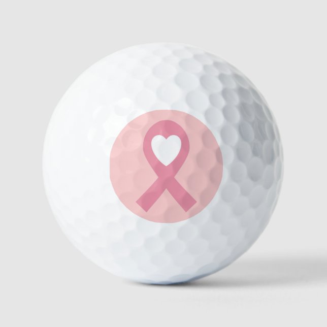 Breast Cancer Awareness  Golf Balls (Front)
