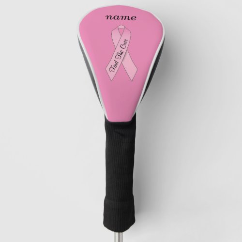 Breast Cancer Awareness Golf Head Cover