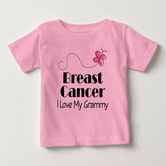 Breast Cancer Awareness Grammy Pink Tutu Shirt (Front)