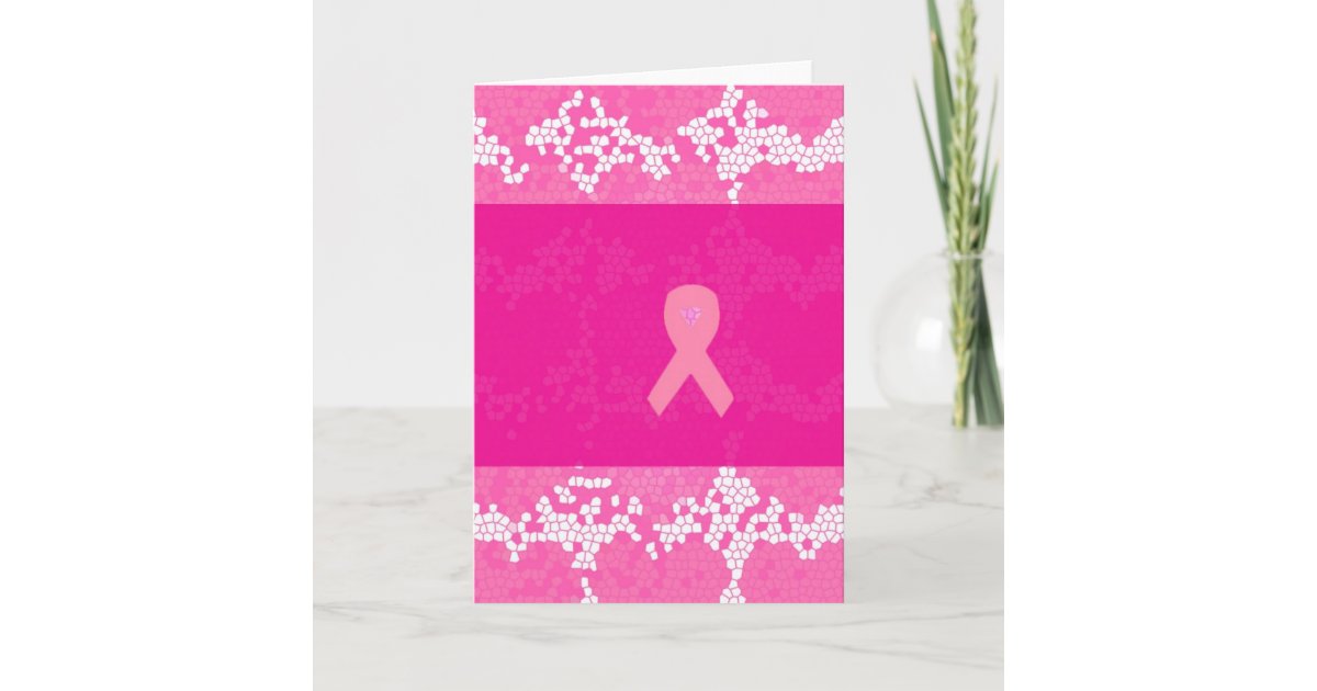 Breast Cancer Awareness Greeting Card | Zazzle.com