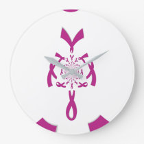 Breast Cancer Awareness Hakuna Matata Latest Breas Large Clock