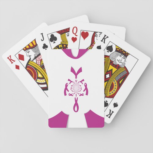 Breast Cancer Awareness Hakuna Matata Latest Breas Poker Cards