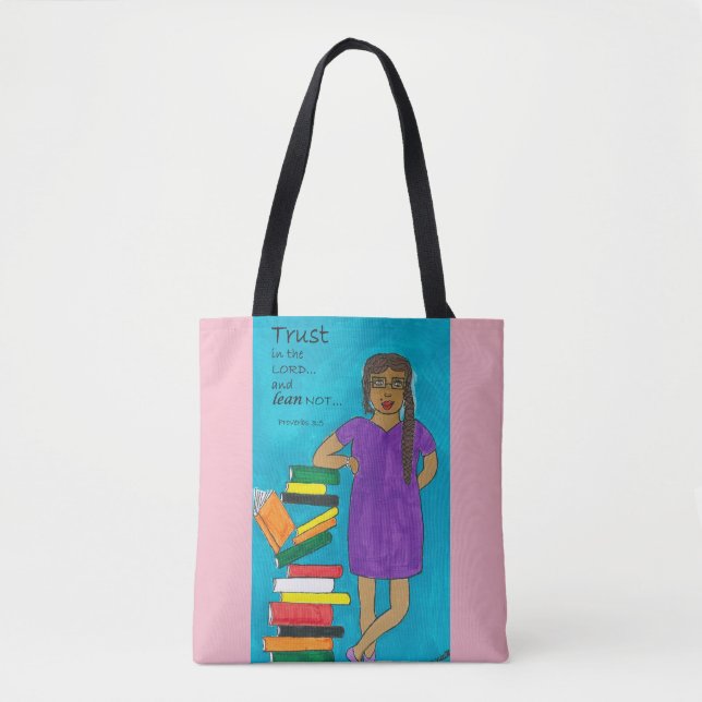 Breast Cancer Awareness Hispanic Lean Not Tote (Front)