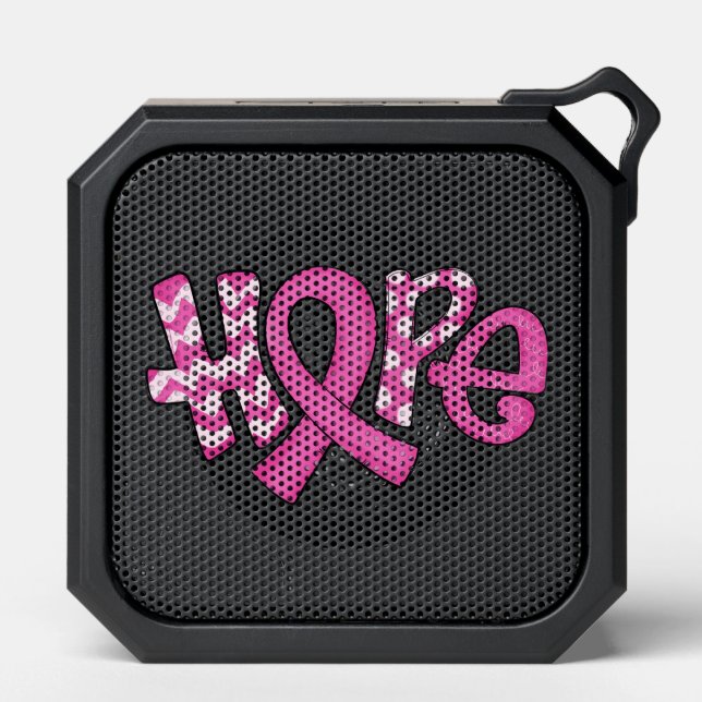 BREAST CANCER AWARENESS HOPE BLUETOOTH SPEAKER (Front)