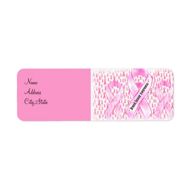 Breast Cancer Awareness-HOPE_Label Label (Front)