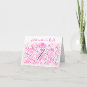 Breast Cancer Awareness-HOPE_ Thank You Card