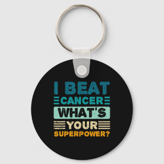 Breast Cancer Awareness I Beat Cancer What's Your Keychain