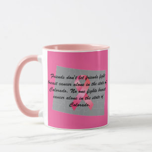 Breast Cancer Awareness in Colorado Mug