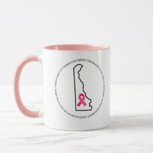 Breast Cancer Awareness in Delaware Mug