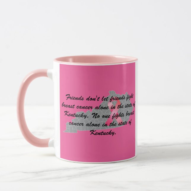 Breast Cancer Awareness in Kentucky  Mug (Left)