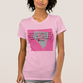 Breast Cancer Awareness in Nevada T-shirt