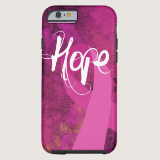 Breast Cancer Awareness iPhone 6 case: Hope Tough iPhone 6 Case