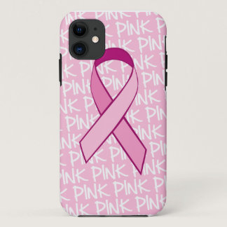 Breast Cancer Awareness iPhone cover - Pink Ribbon