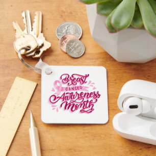 Breast Cancer Awareness Keychain